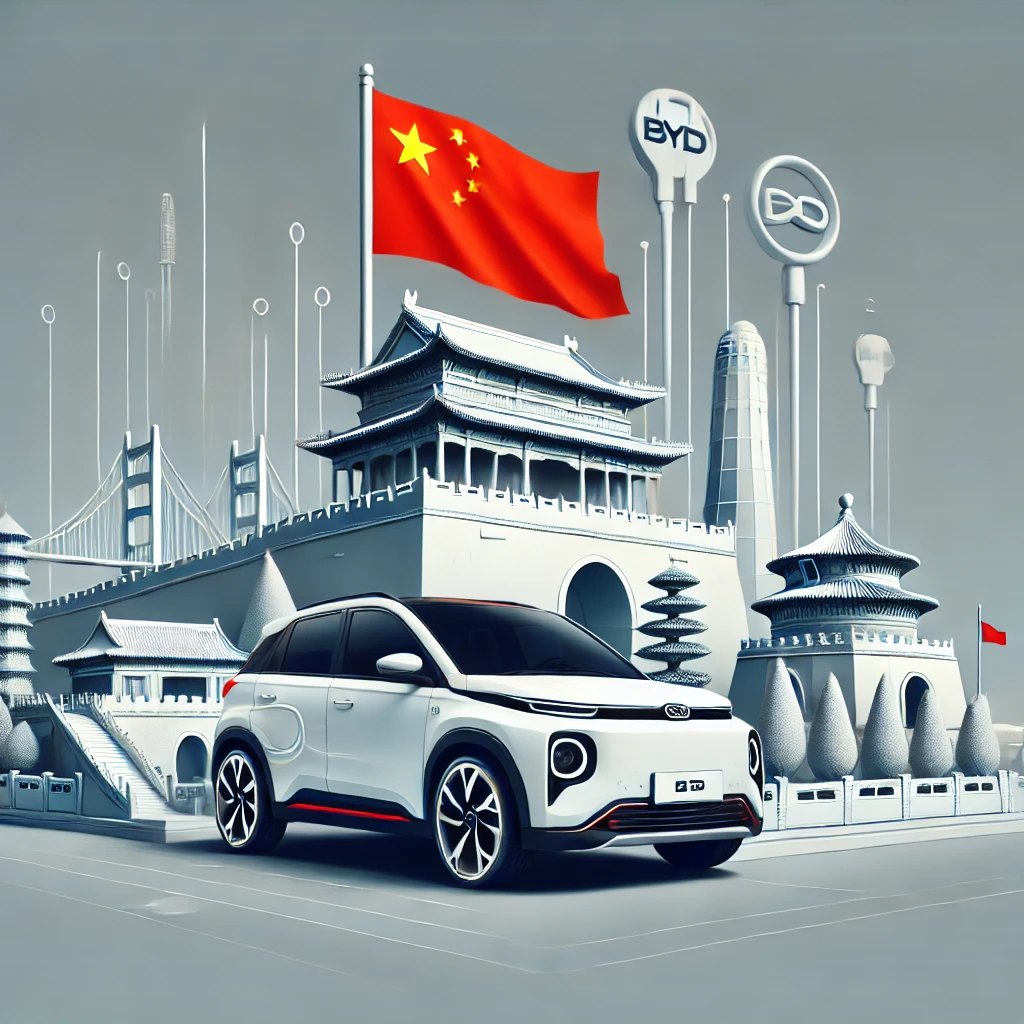 중국의 전기차 브랜드 BYD