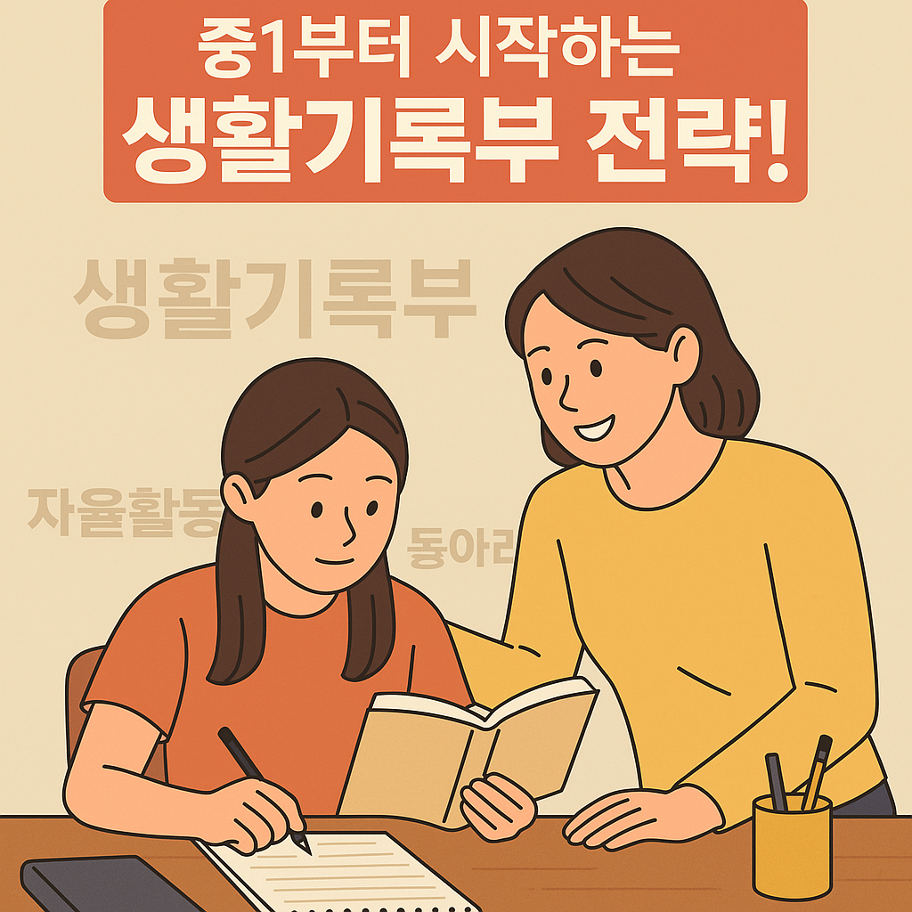 중학교 생활기록부 전략