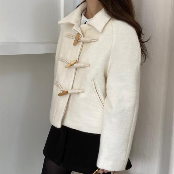 유미의세포들2 9회 옷 김고은 유미 숏 더플 코트 떡볶이 코트