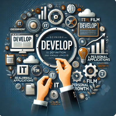 디벨롭(Develop) 뜻 완벽 정리!