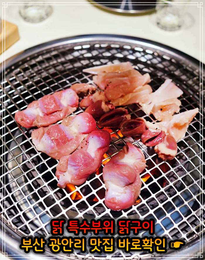 모닝 투데이 부산 광안리 닭고기 모둠구이 맛집