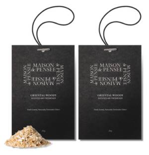 메종드 펜세 퍼퓸 에어 프레셔너 20g, 오리엔탈 우디, 2개