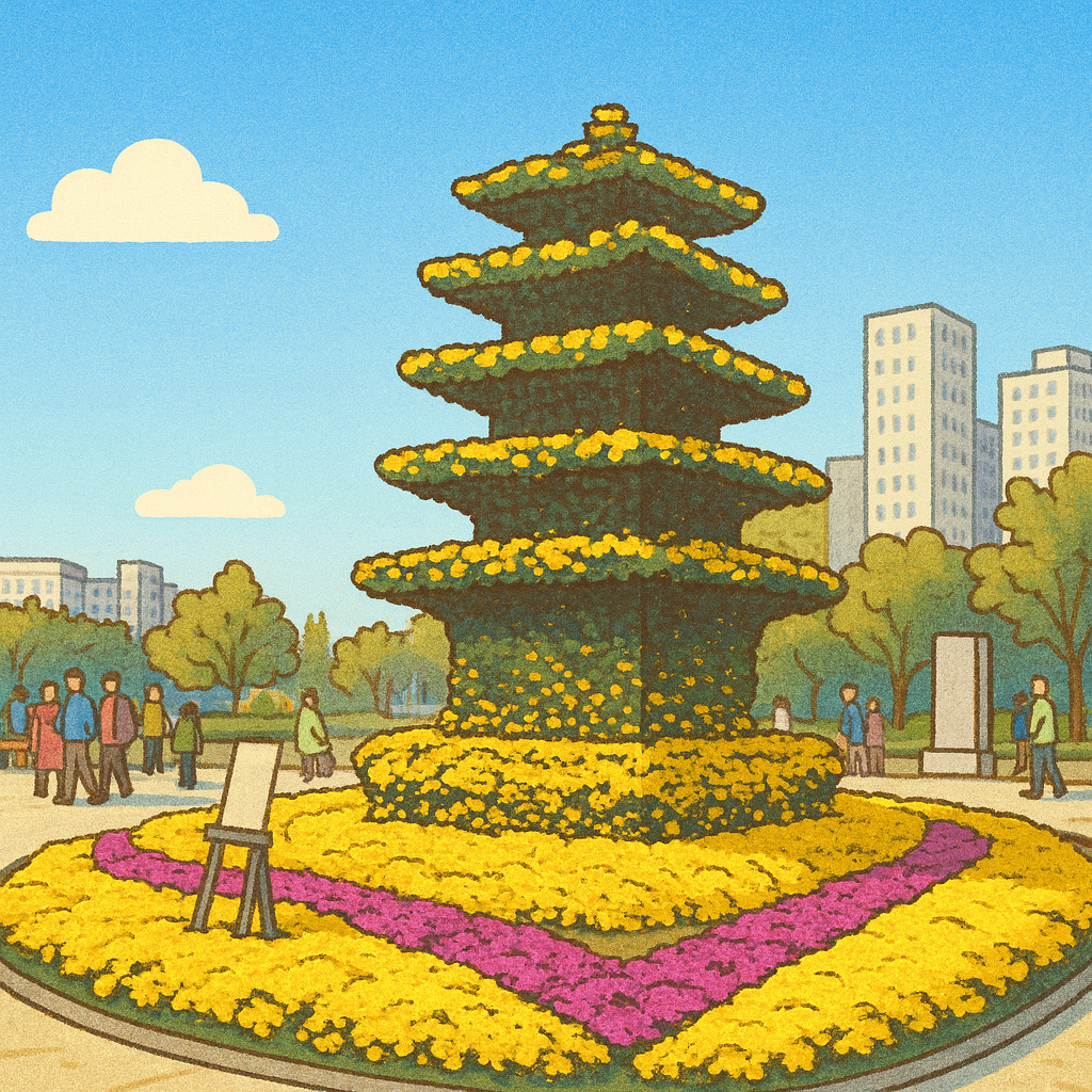 익산천만송이 국화축제