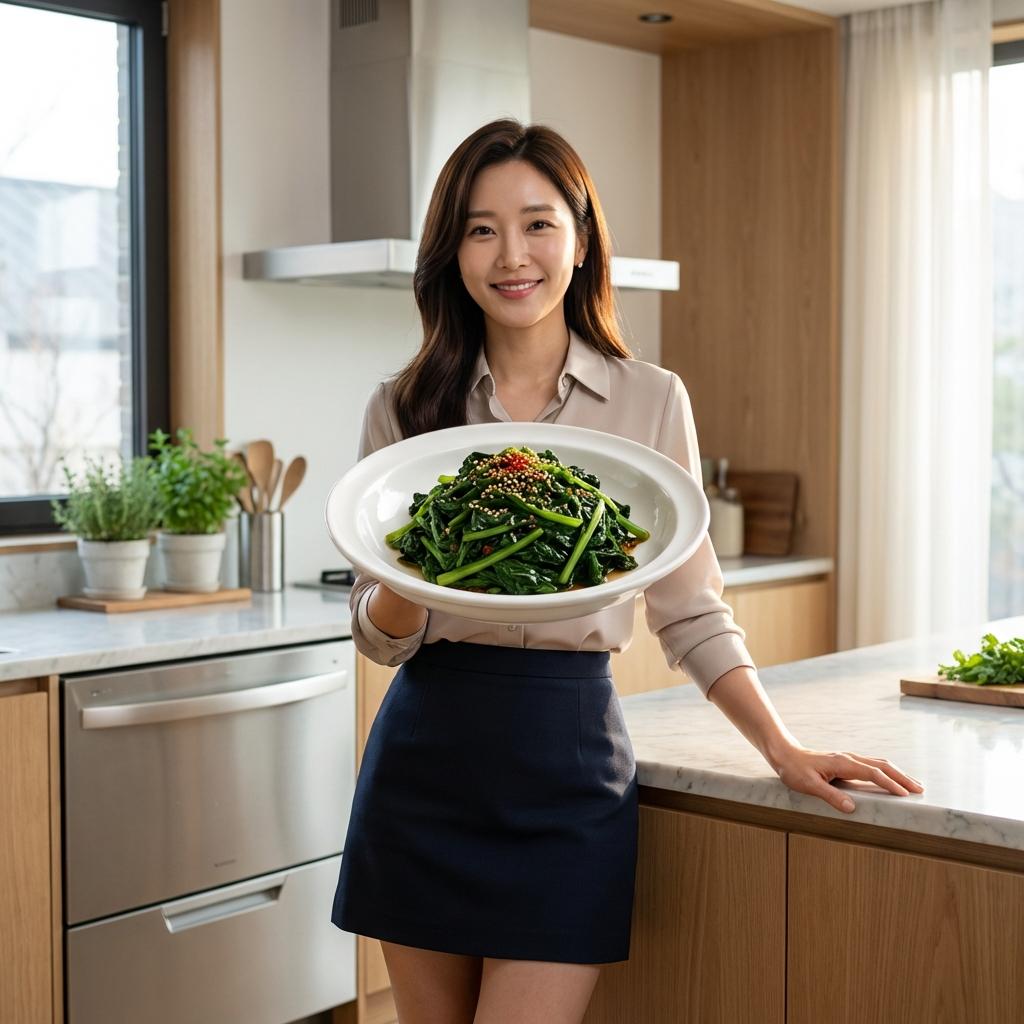 유채나물 무침 vs 볶음, 전립선 흡수율 높이는 최적의 요리법