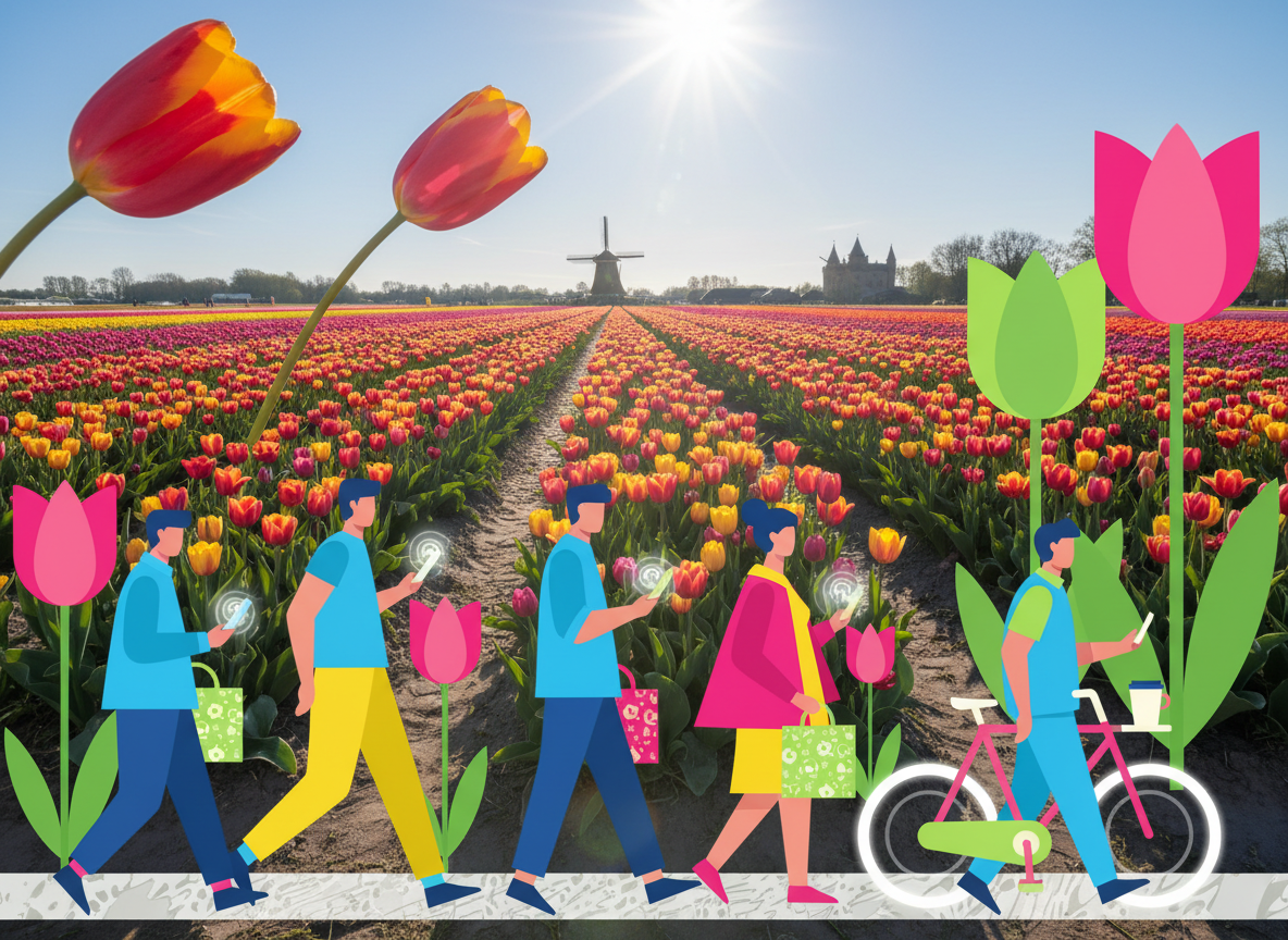네덜란드 튤립 축제 큐켄호프 예약