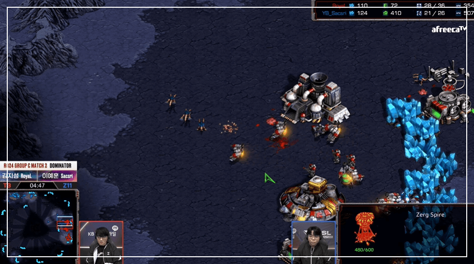 SSL 24강 C조 2경기 저글링난입1