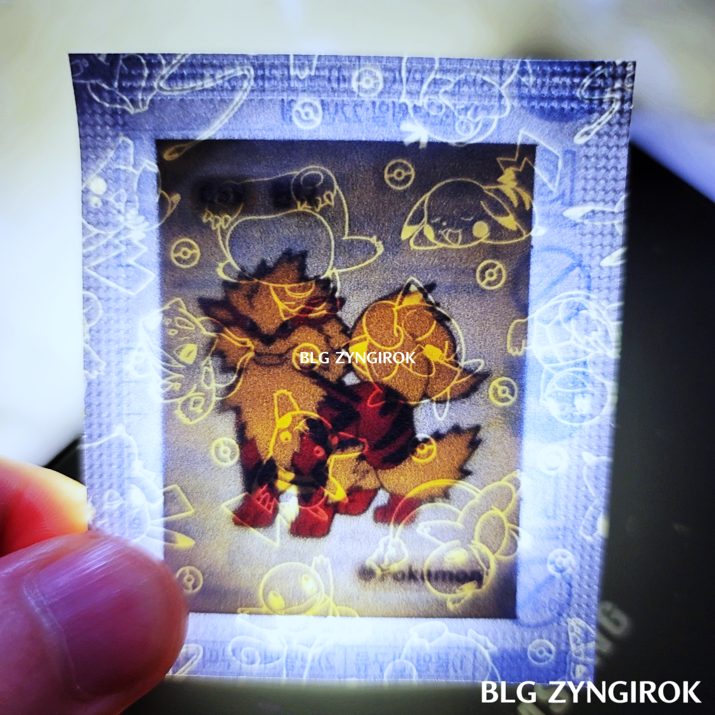 띠부띠부씰-윈디를-들고있다.