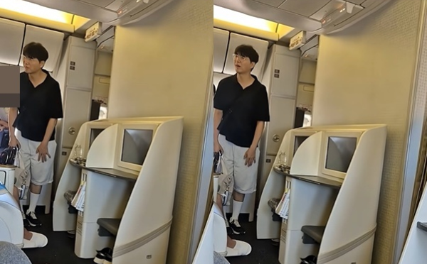 박수홍 기내서 사과 연발