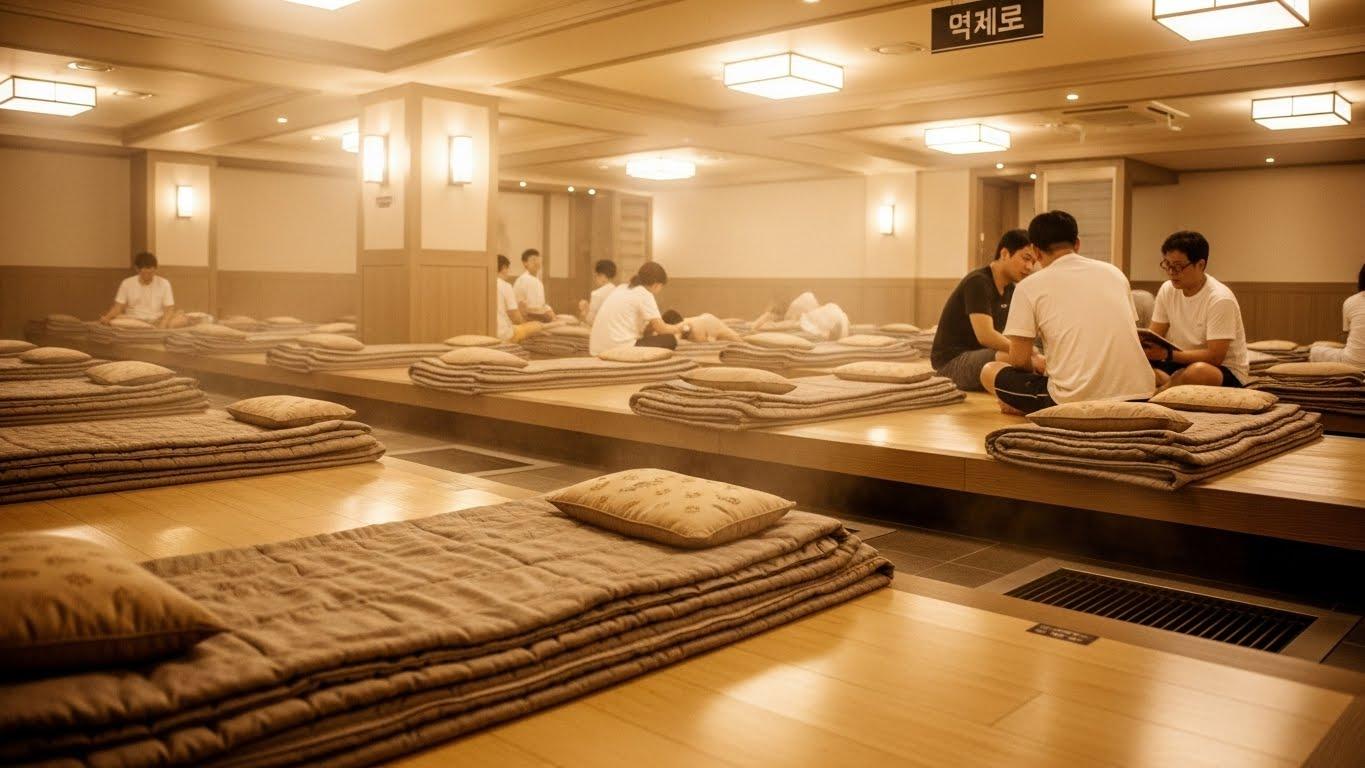 찜질방 숙박
