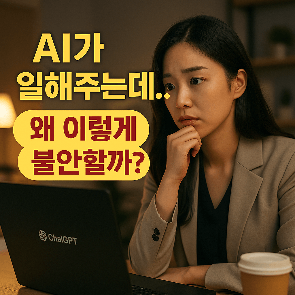 AI가 내 일 대신할 때 생기는 불안, 3단계로 극복
