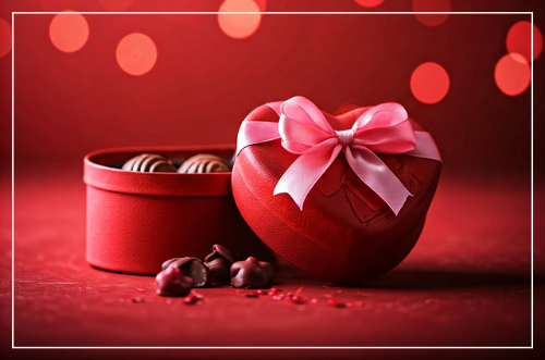 초콜릿 선물 사진