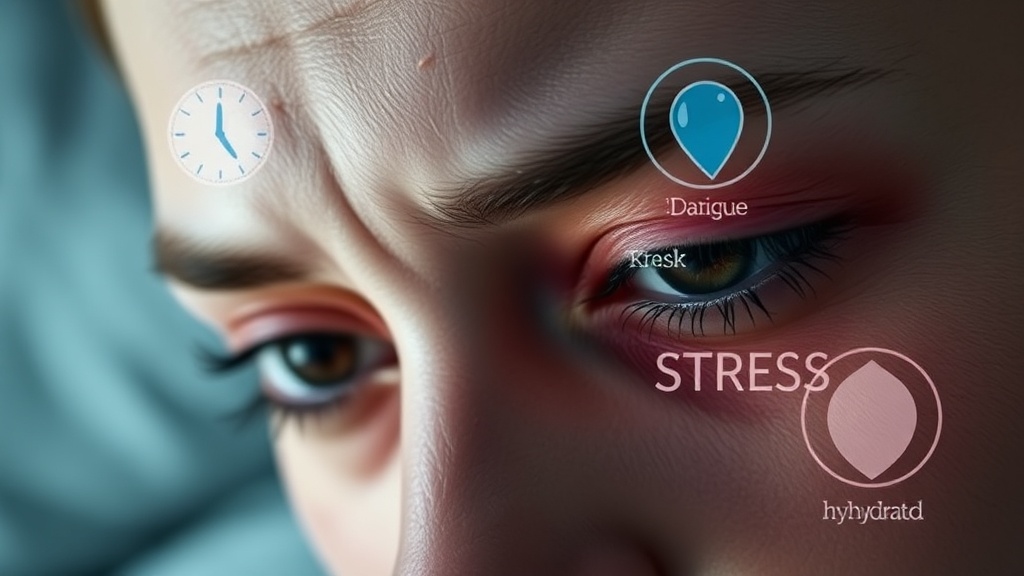 당신의 눈이 보내는 SOS 신호: 다크서클/충혈, 왜 생길까?