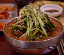 열무냉국수
