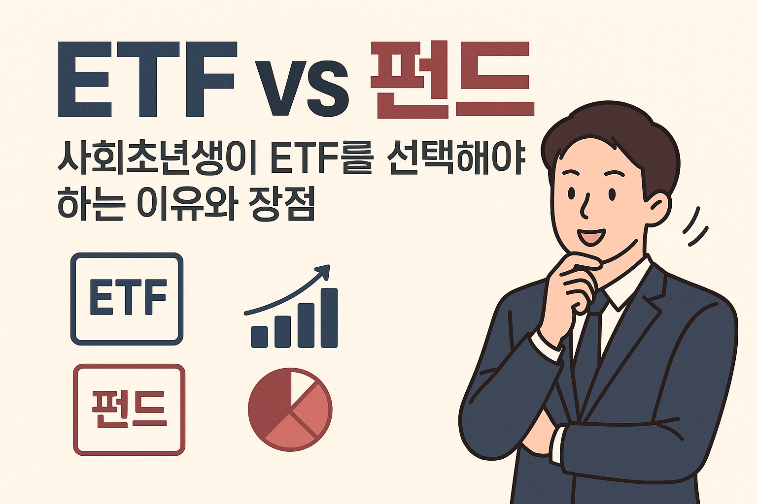 ETF vs 펀드: 사회초년생이 ETF를 선택해야 하는 이유와 장점