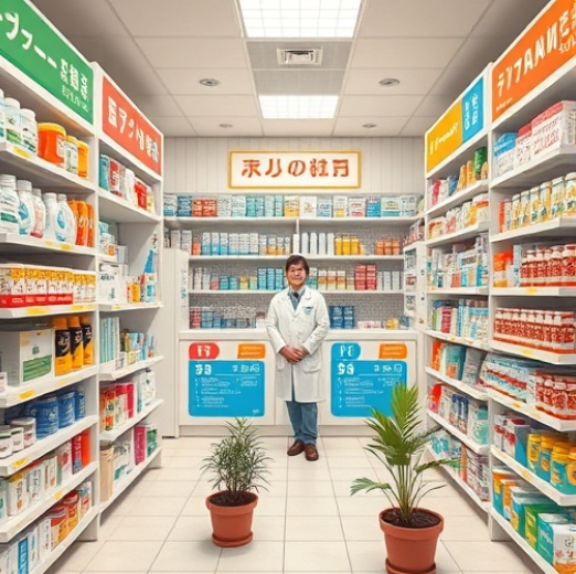 일본 약국 관련 사진