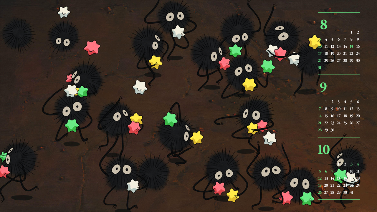 10 숯검댕이 B - 2025년9월 노트북배경화면