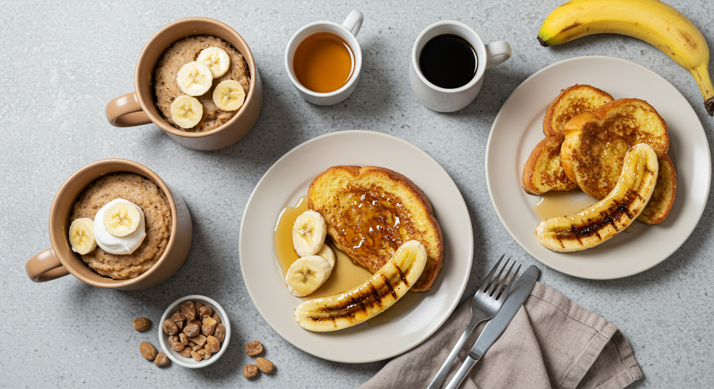 바나나를 이용한 디저트