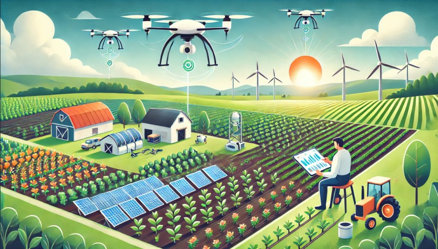 스마트 농업을 활용한 친환경 도시 농업 사례