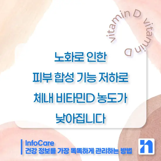 임산부 어린이 중장년층 비타민D 복용시간 복용방법