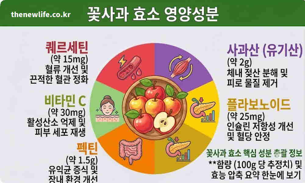 꽃사과 효소 영양성분