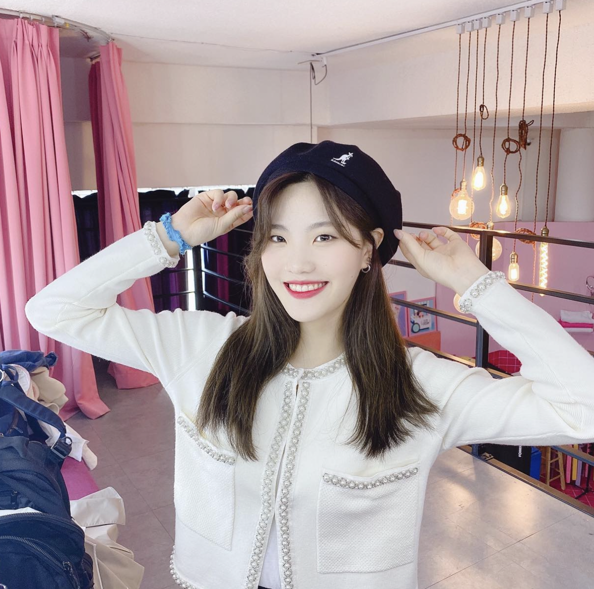 이유빈 모자