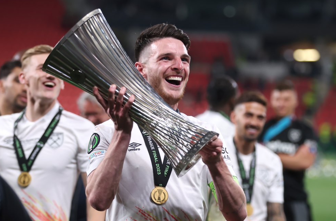 웨스트햄 데클란 라이스 아스날 맨시티 이적 영입 등번호 포지션 플레이 스타일