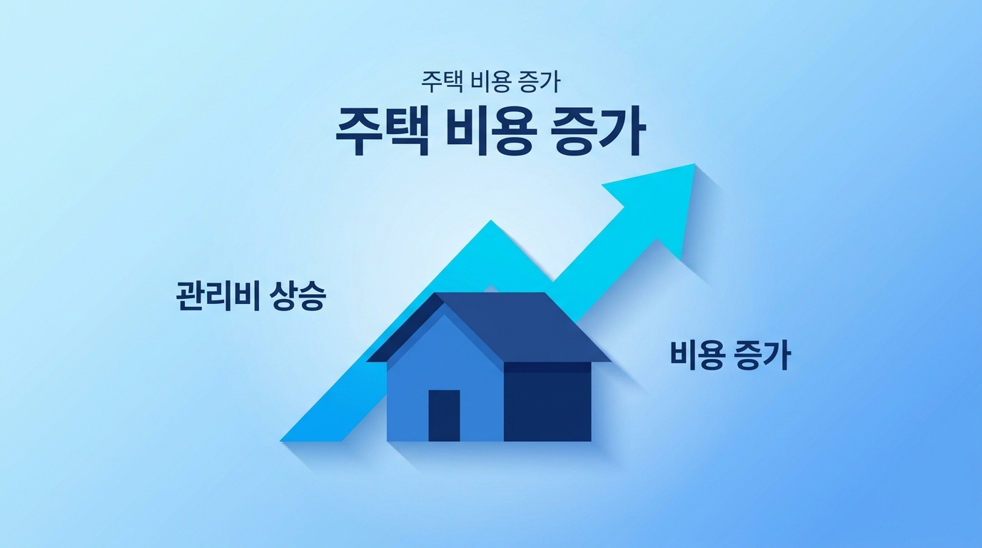 주택관리비용 증가