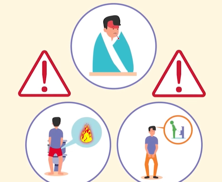 급성 신우신염 증상