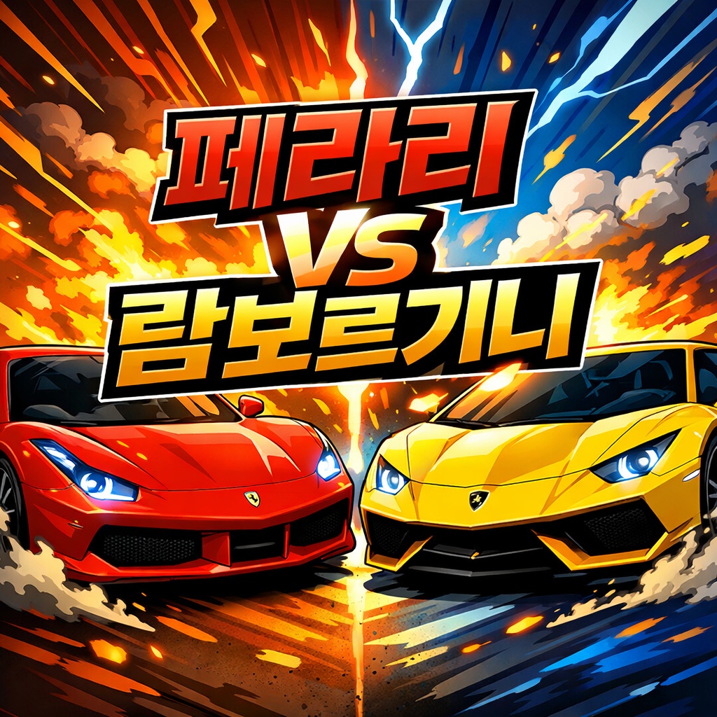 페라리 vs 람보르기니 비교 분석: 단순한 경쟁을 넘어선 브랜드 철학의 정수