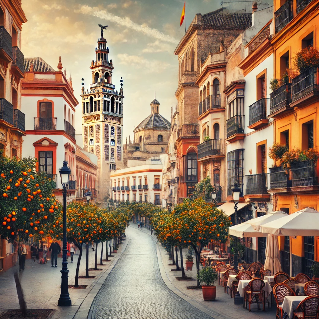 스페인 거리 사진