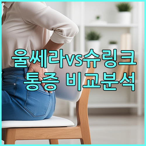 울쎄라 vs 슈링크, 리프팅 레이저 