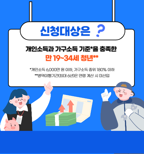 청년도약 계좌 신청 대상