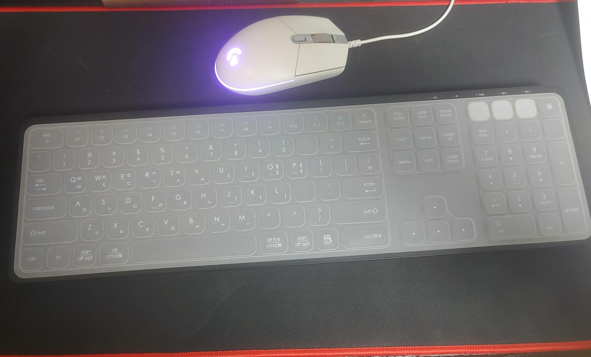 BK500 듀얼 무선 멀티페어링 키보드