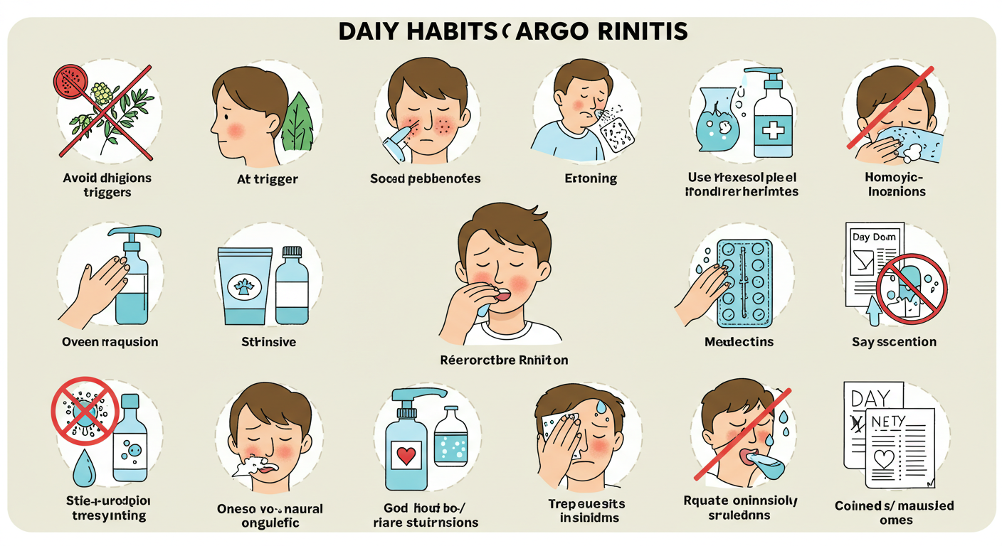 매일 실천하는 알레르기 비염 관리 습관