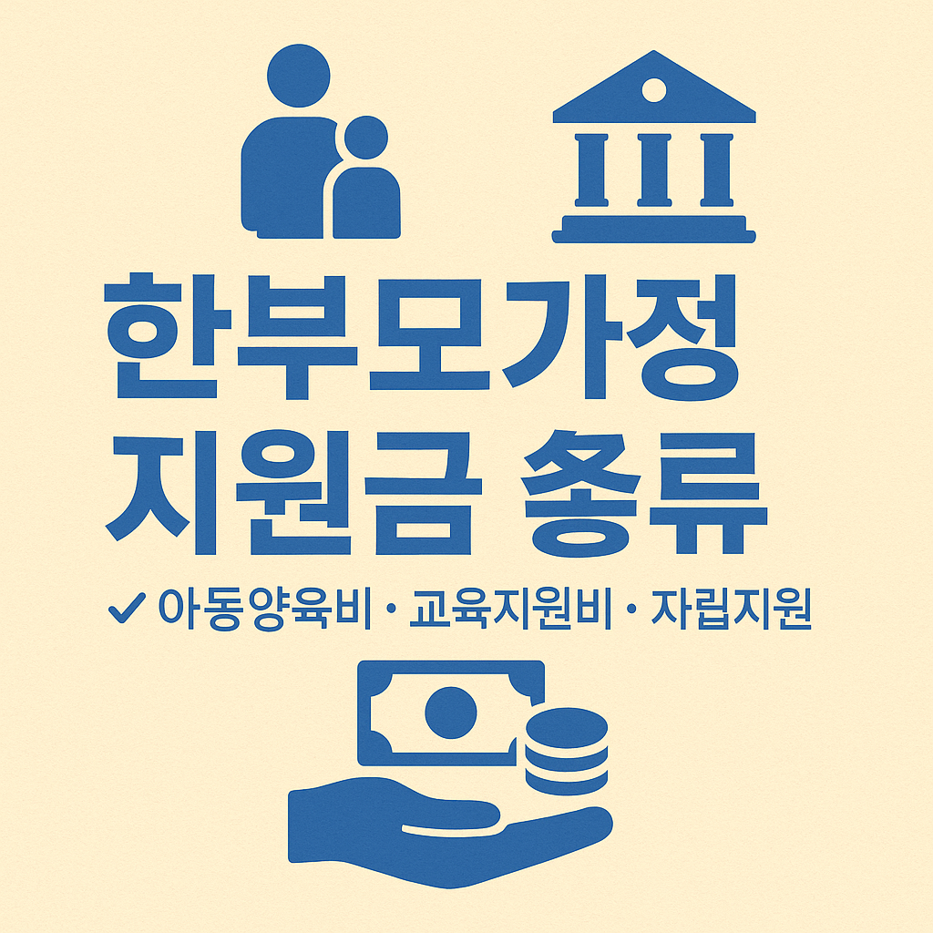 한부모가정 지원금 관련 이미지