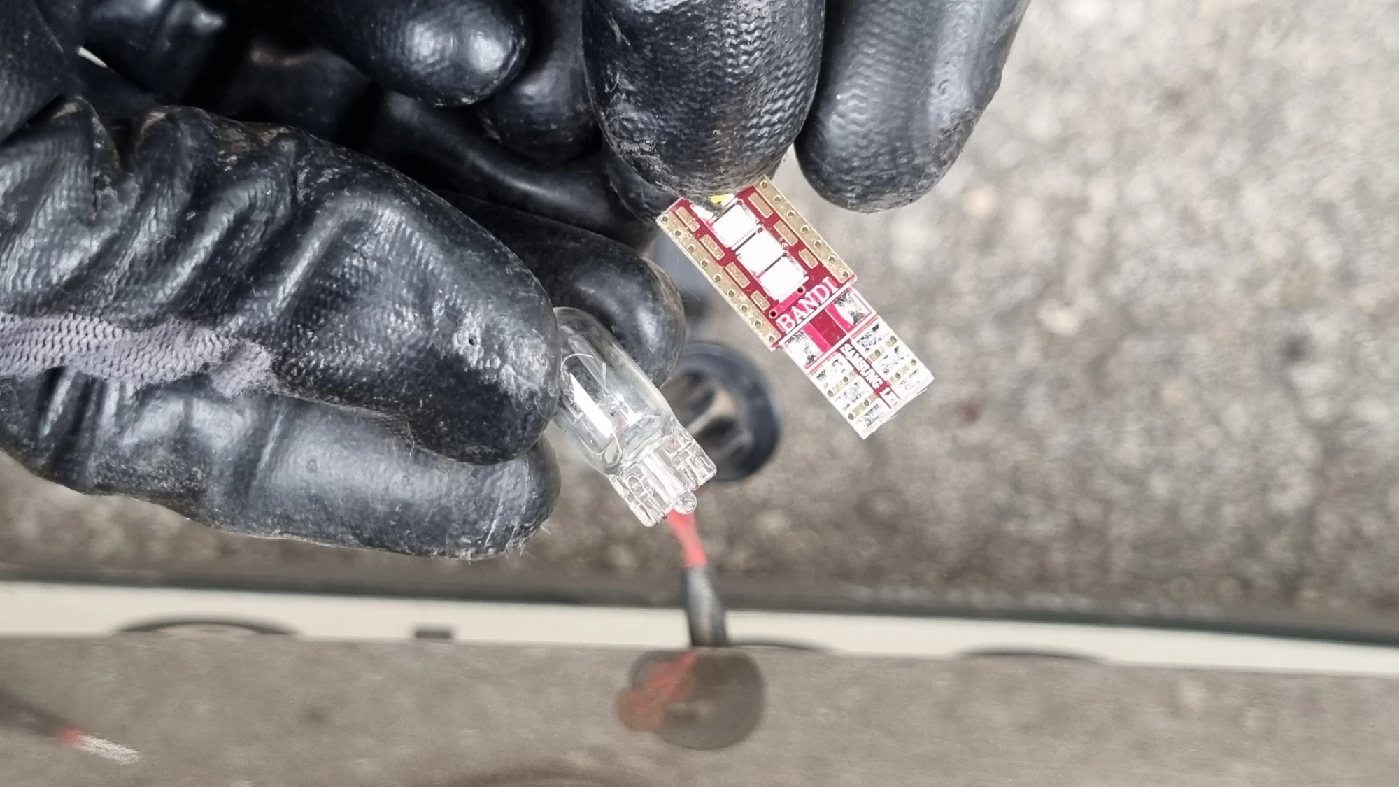 번호판 LED 램프