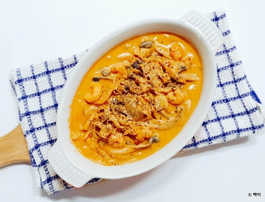 로제-파스타-만들기-다이어트-면-요리-레시피