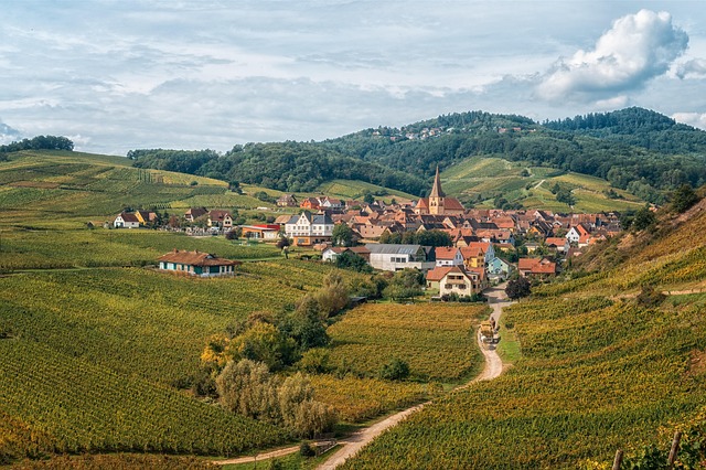 프랑스 클레르 몽페랑 마을