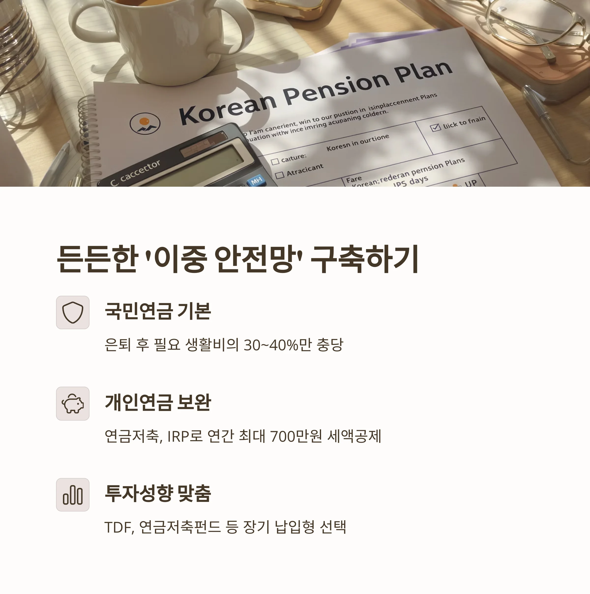 노후 준비는 지금부터! 현실적인 재테크 전략 4가지로 평생 자산을 지키는 법