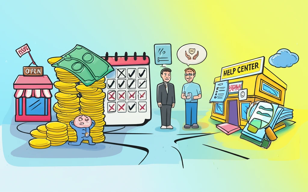 폐업 후 대출 상환 유예 약정 기간 ..