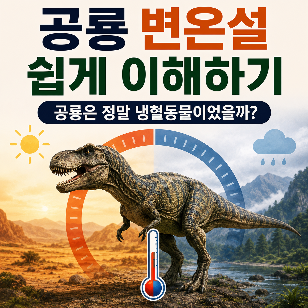 공룡 변온설