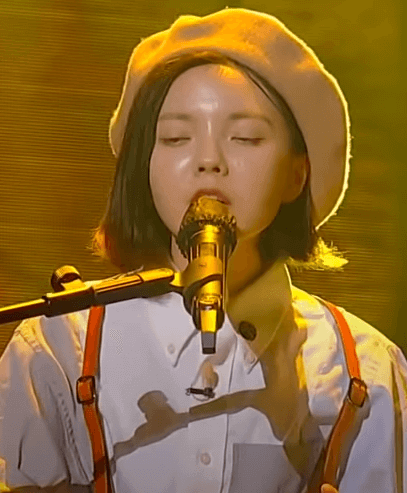 슈퍼밴드 시즌2에서 노래하는 김예지