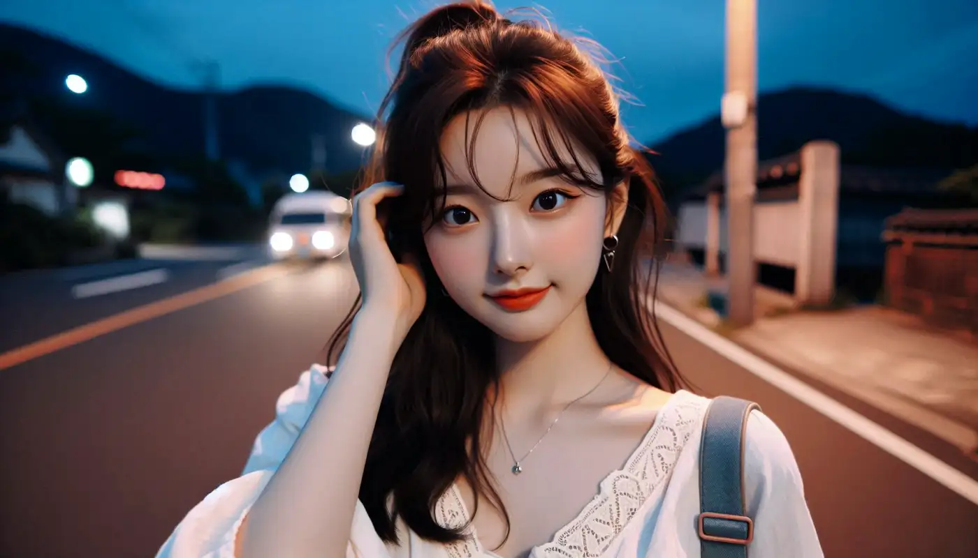 신한-SOL-트래블카드-발급-방법을-알아보는-여성의-모습