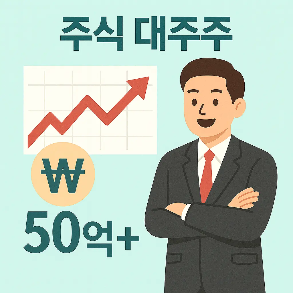 대주주 기준 10억 하향