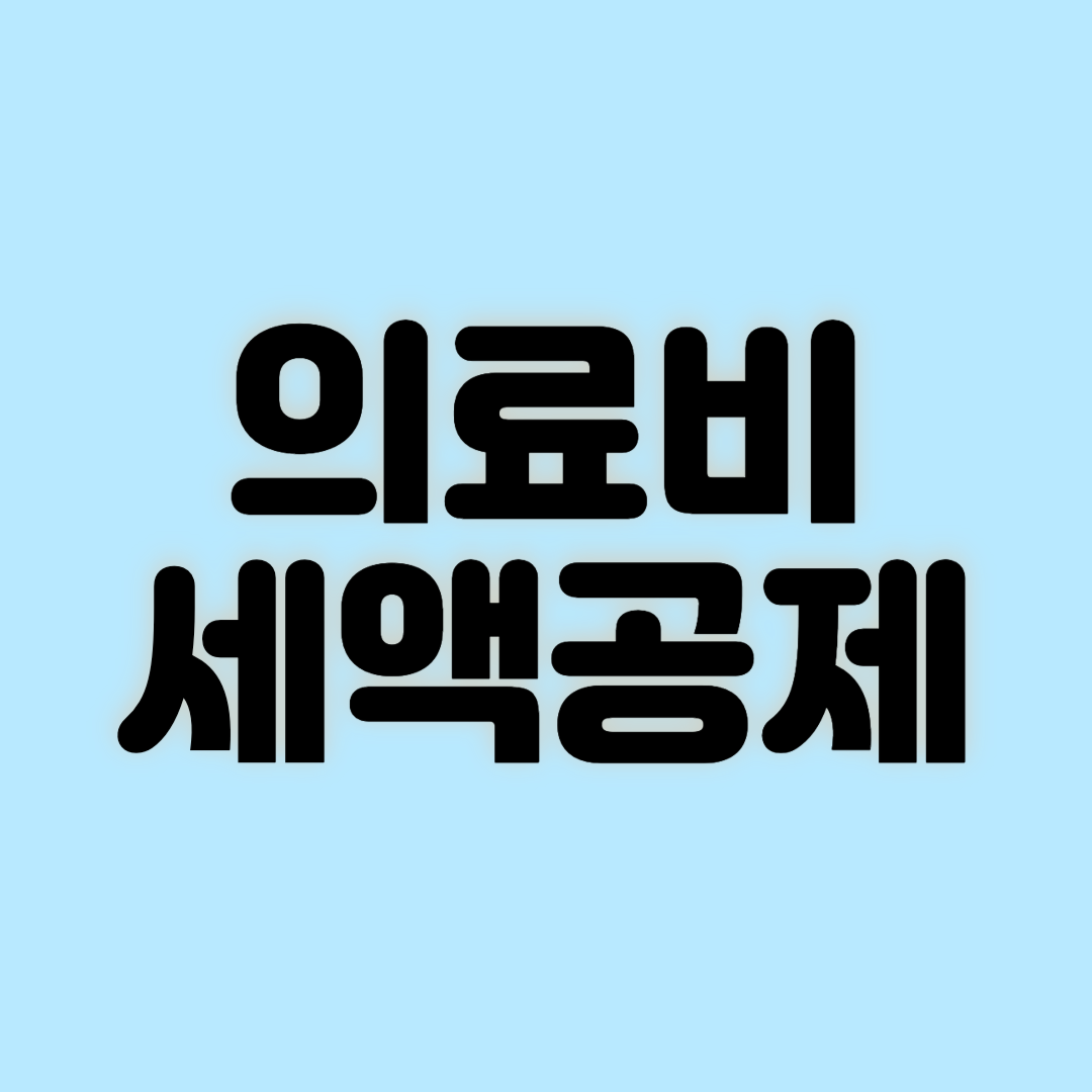 의료비 세액공제