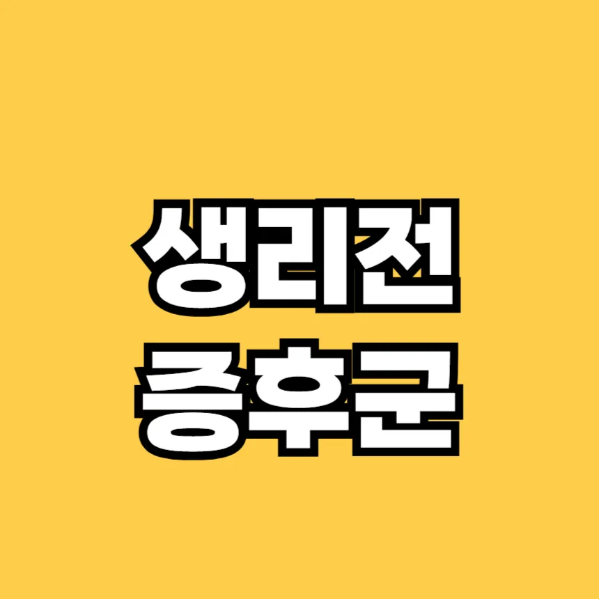 생리전 증후군