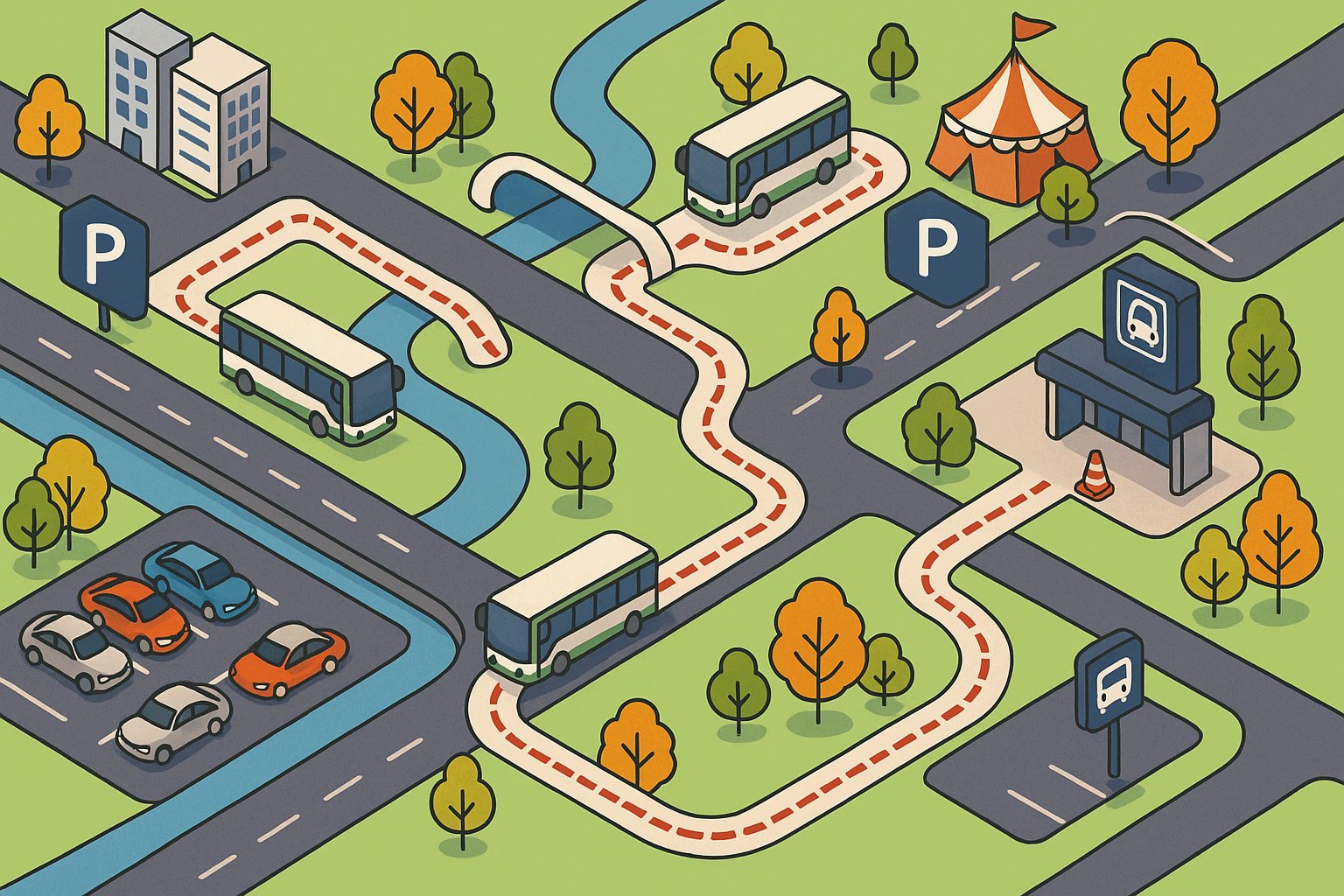 11월 축제 교통·주차·셔틀 총정리|대중교통·외곽주차·환승 노하우