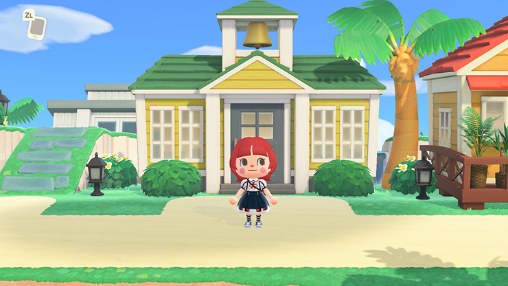 모동숲 해피홈 파라다이스 학교