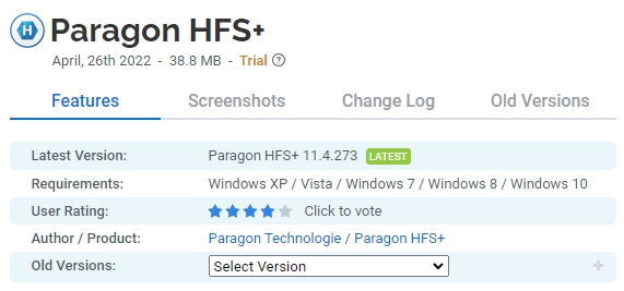 Paragon-HFS+