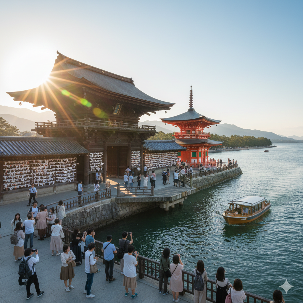 일본의 오랜 사찰 지은지